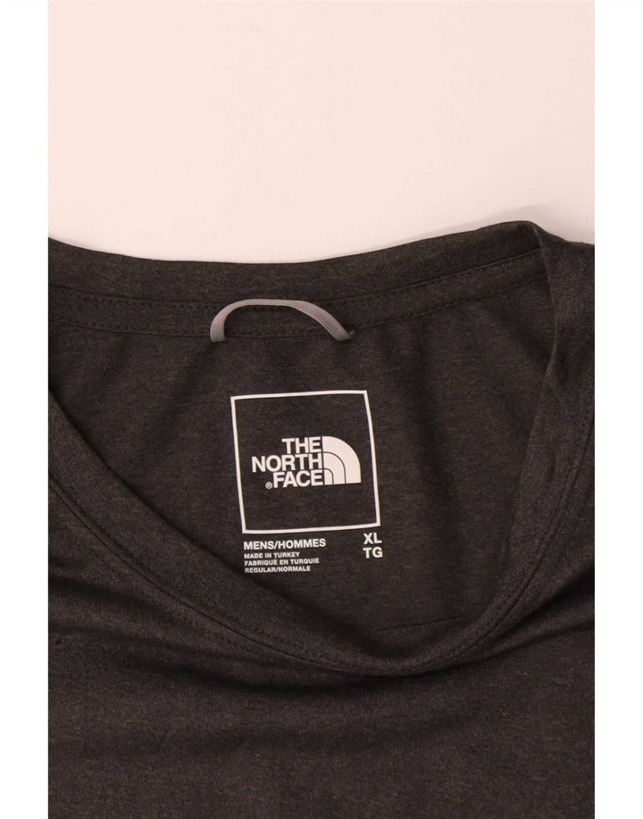 The North Face Mens T-Shirt Top XL Grey Polyester