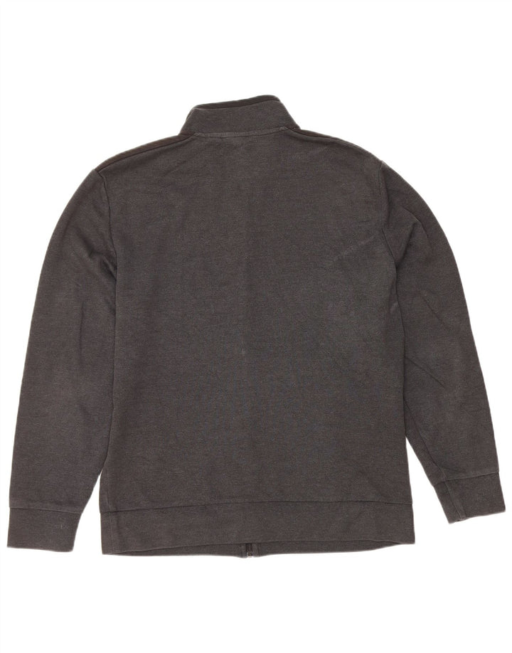 Calvin Klein Mens Tracksuit Top Jacket Medium Grey Colourblock Cotton