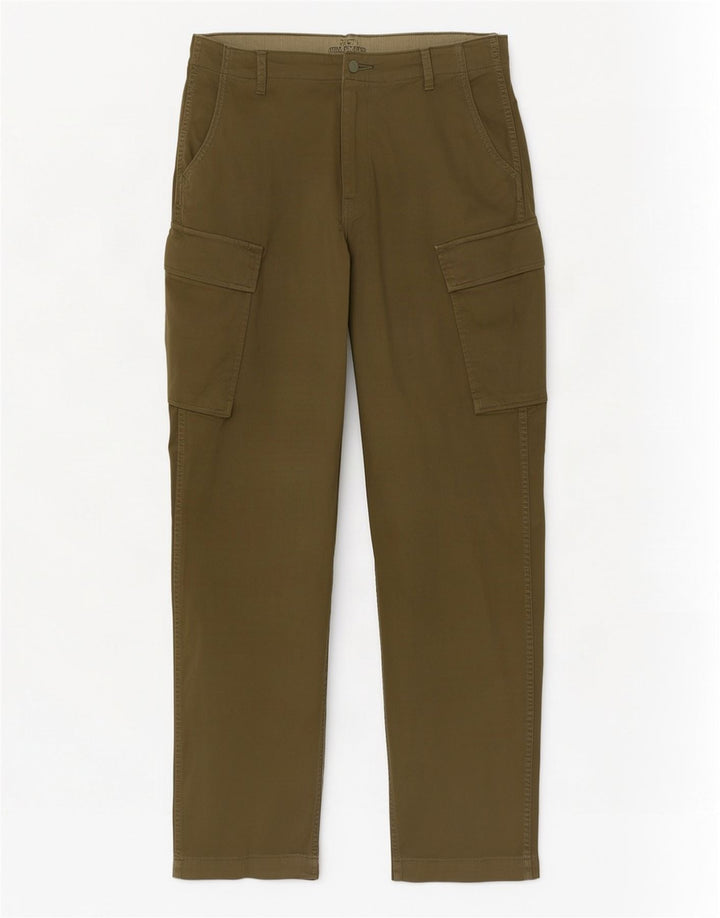 Levi's Mens Tapered Cargo Trousers W36 L32 Khaki Cotton