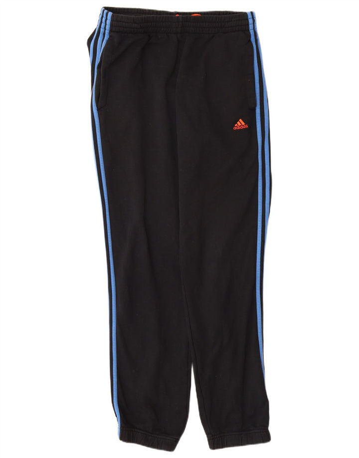 Adidas Mens Tracksuit Trousers Joggers Medium  Black Cotton