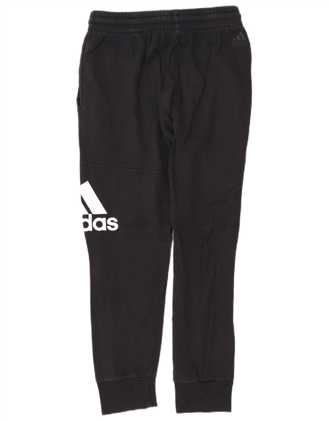 Adidas Mens Graphic Tracksuit Trousers Joggers Medium  Black Cotton