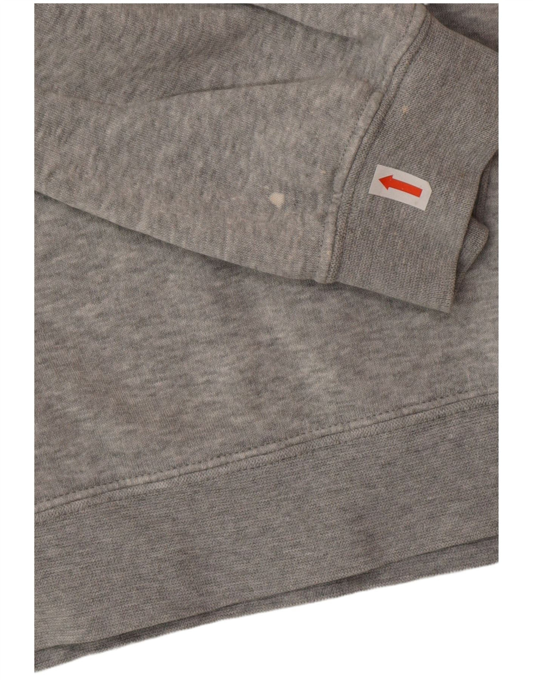 Nike Mens Hoodie Jumper Medium Grey Cotton