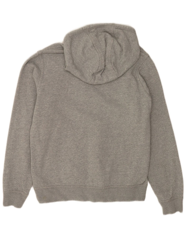 Nike Mens Hoodie Jumper Large Grey Flecked Cotton