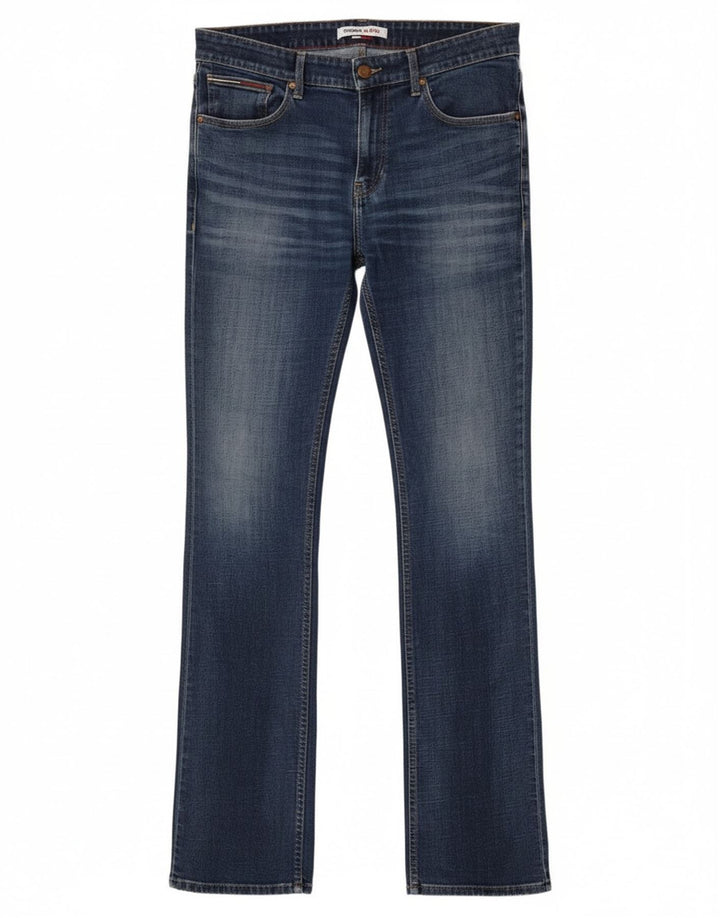 Tommy Hilfiger Mens Bootcut Jeans W32 L36 Blue