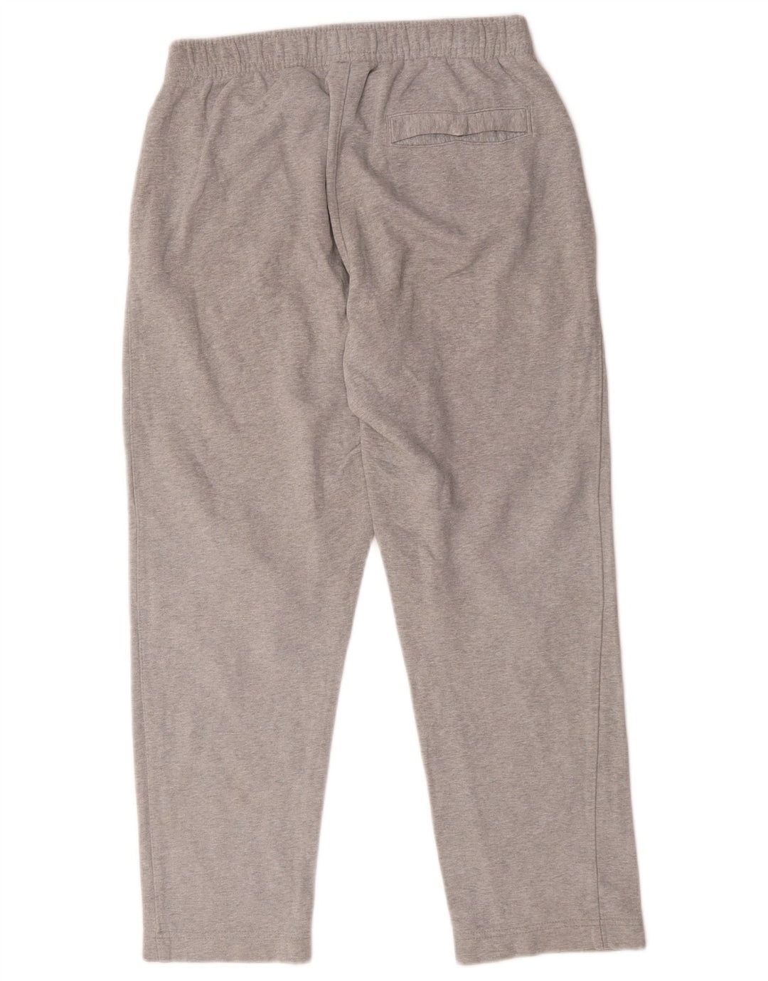 Nike Womens Tracksuit Trousers UK 14 Medium  Grey Flecked Cotton