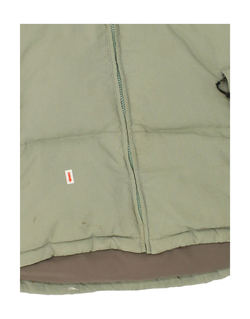 FILA Mens Hooded Padded Jacket UK 40 Large Green Polyamide Vintage Fila and Second-Hand Fila from Messina Hembry 