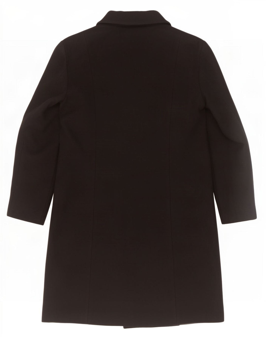 Max & Co. Womens Double Breasted Coat UK 14 Large Black