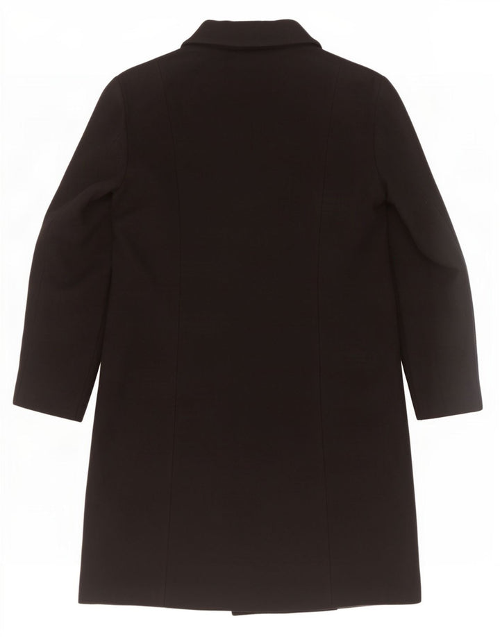Max & Co. Womens Double Breasted Coat UK 14 Large Black