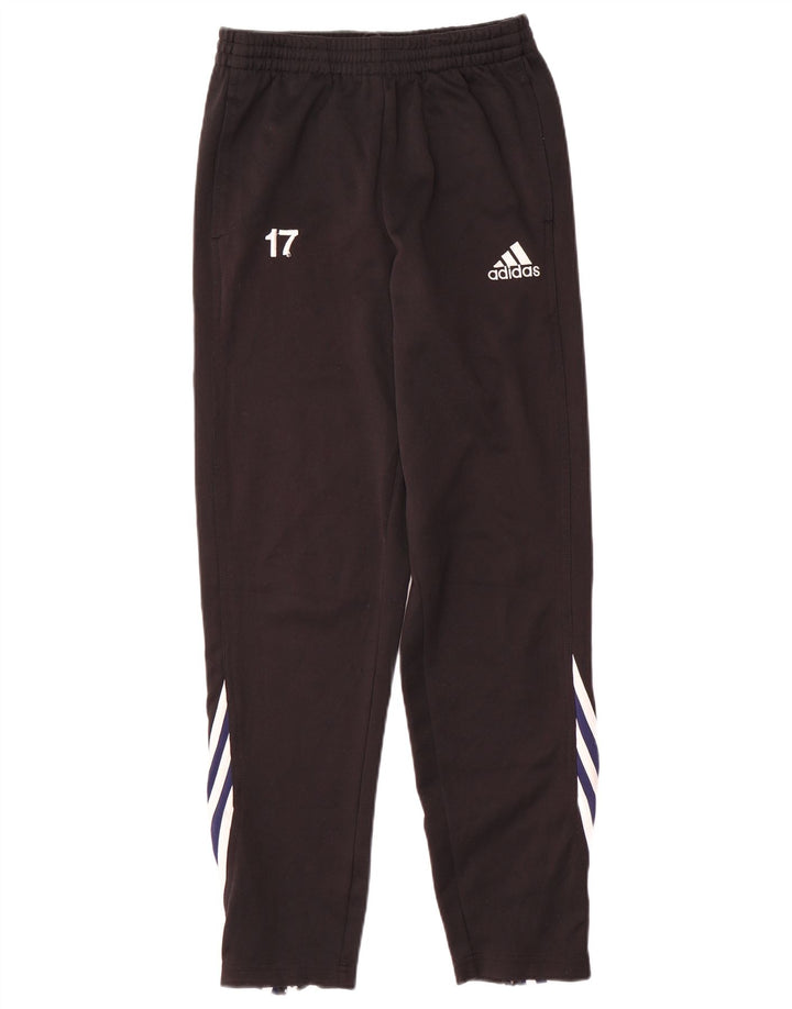 ADIDAS Mens Tracksuit Trousers Small  Black Polyester