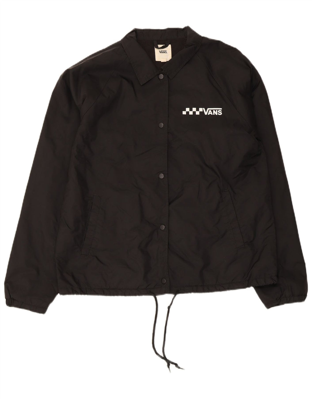 Vans Womens Rain Jacket UK 16 Large Black Nylon
