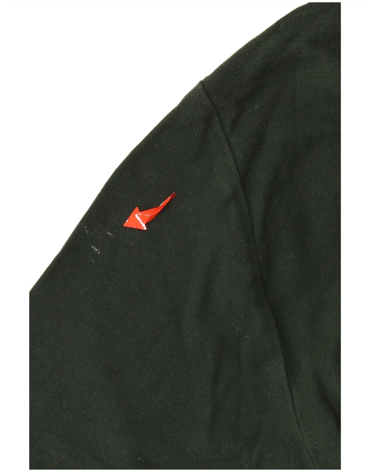 PENGUIN Mens Polo Shirt Large Green Cotton