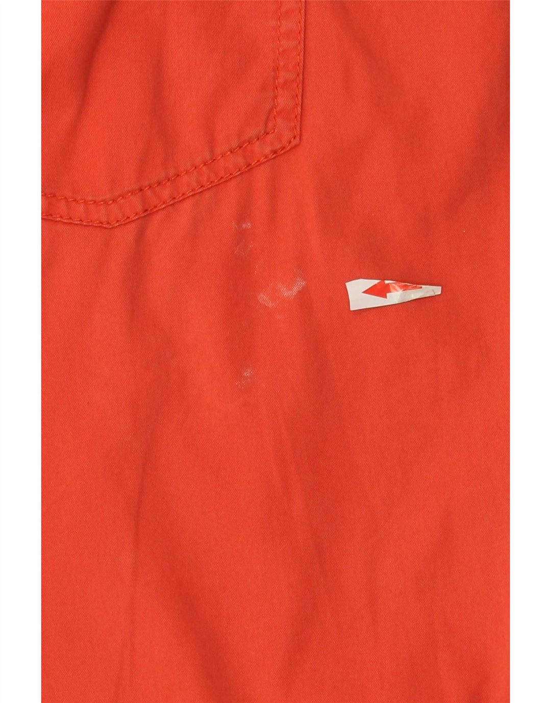 Marks & Spencer Womens Cargo Shorts UK 14 Large W34 Orange Cotton