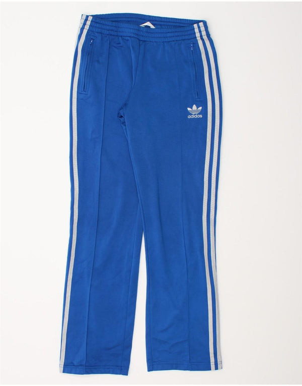 Adidas Mens Tracksuit Trousers EU 36 Small  Blue Polyester