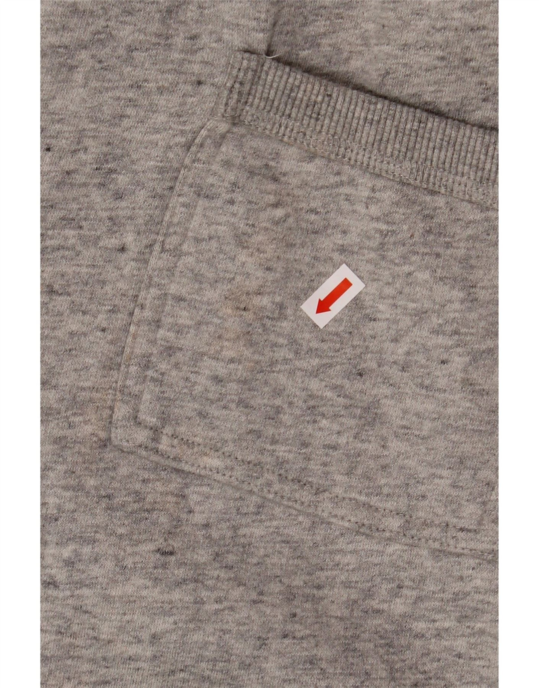 SUPERDRY Mens Tracksuit Trousers Joggers XL  Grey Flecked Cotton