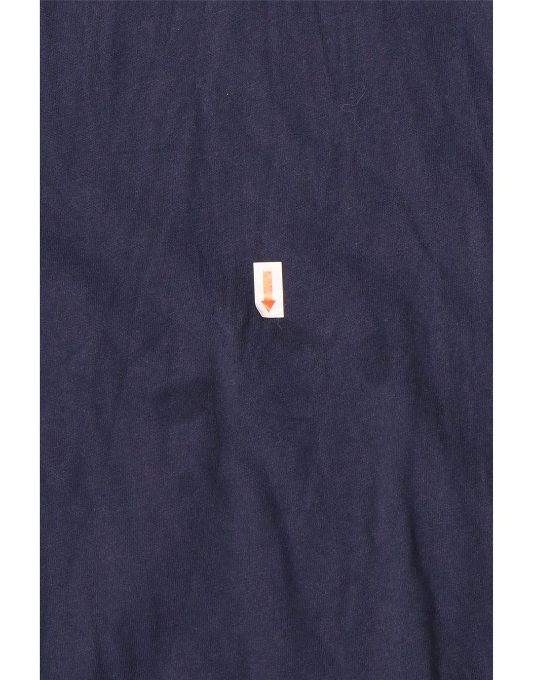 Tommy Hilfiger Mens Graphic Top Long Sleeve Large Navy Blue Colourblock