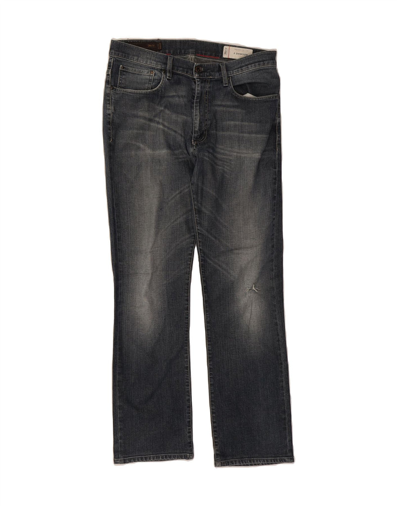 MARLBORO CLASSICS Mens Dawson Slim Jeans W33 L30 Navy Blue Cotton Vintage Marlboro Classics and Second-Hand Marlboro Classics from Messina Hembry 