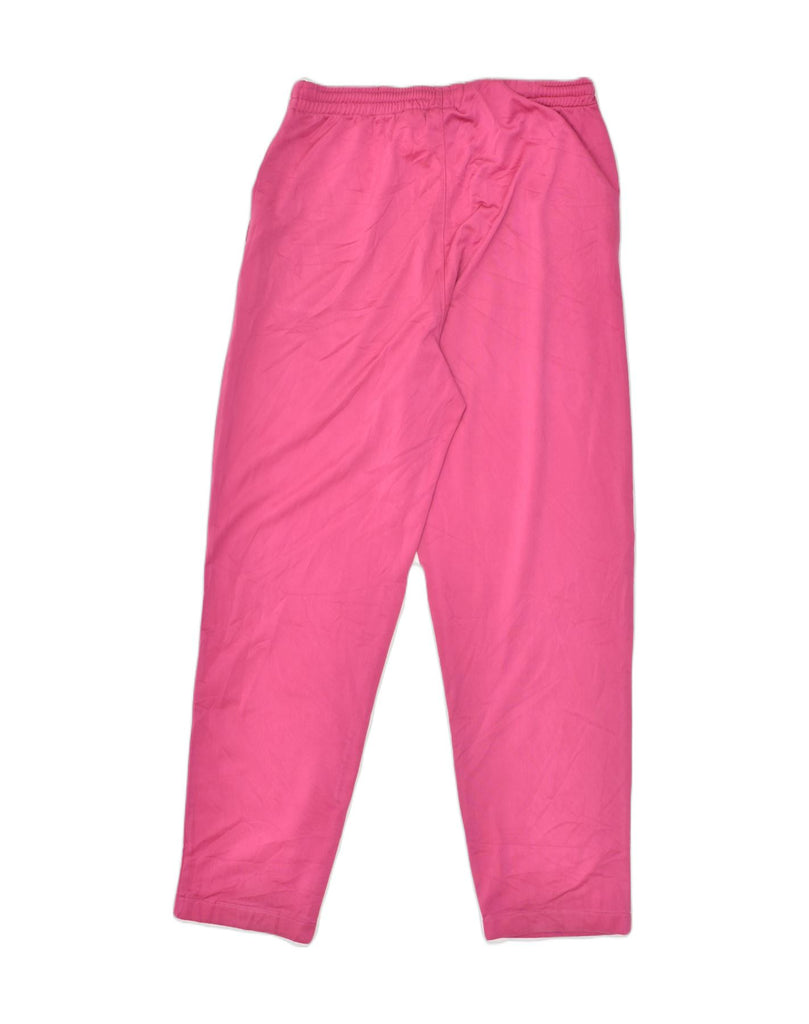 LOTTO Womens Tracksuit Trousers IT 42 Medium Pink Polyester | Vintage Lotto | Thrift | Second-Hand Lotto | Used Clothing | Messina Hembry 