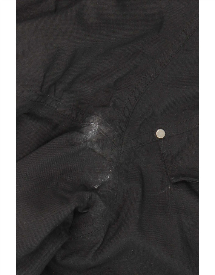 Columbia Mens Utility Jacket UK 44 2XL Black Nylon