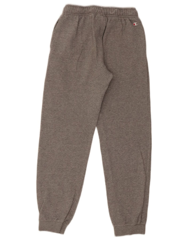 Champion Boys Tracksuit Trousers Joggers 11-12 Years Large Grey Flecked
