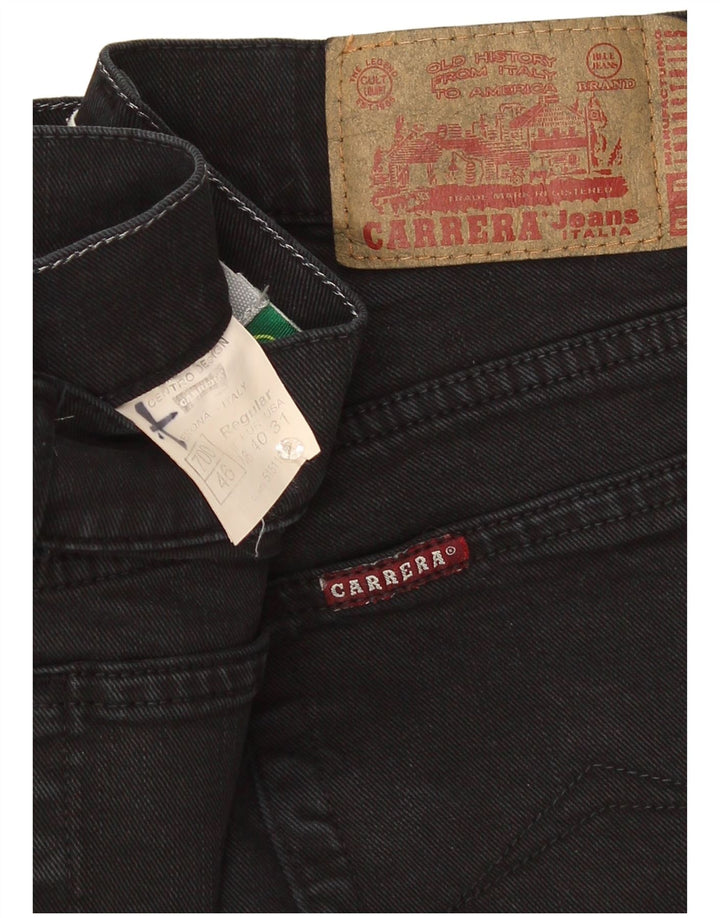 Carrera Mens 700 Straight Jeans W31 L33 Black Cotton