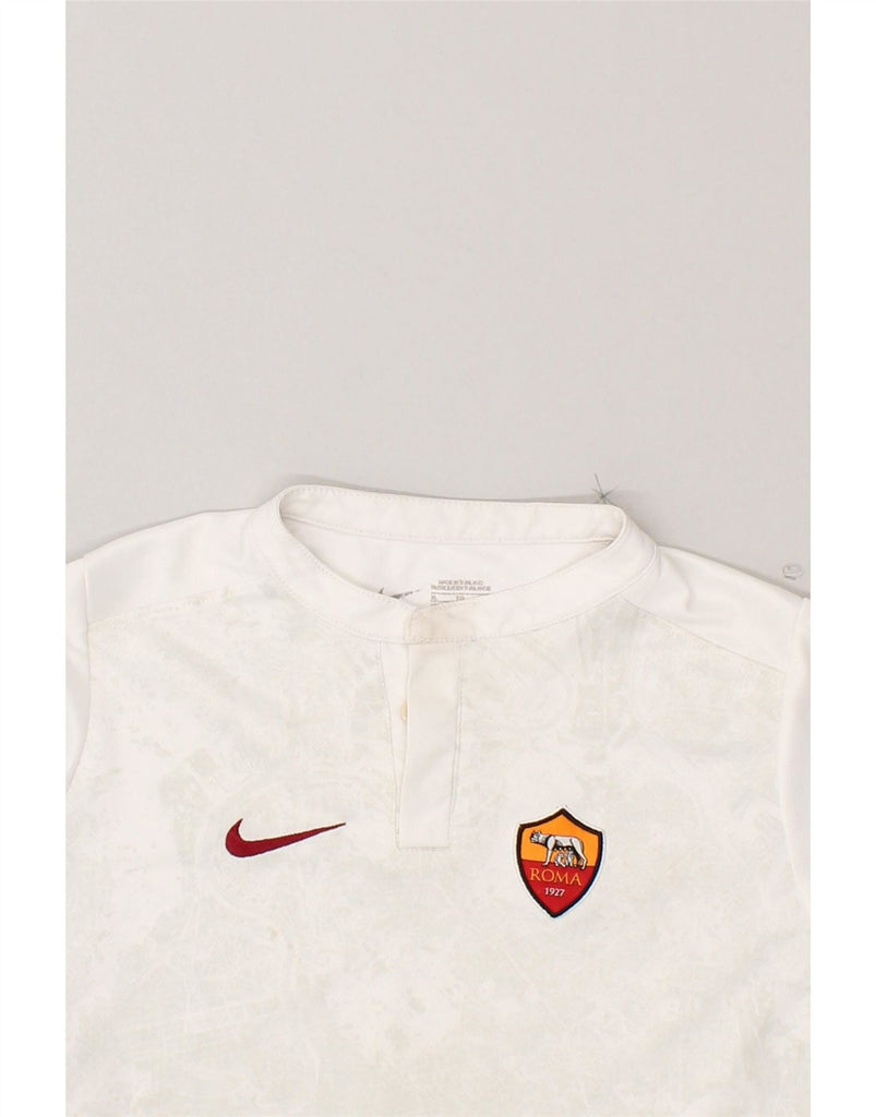 NIKE Boys T-Shirt Top 7-8 Years XL White Polyester Vintage Nike and Second-Hand Nike from Messina Hembry 