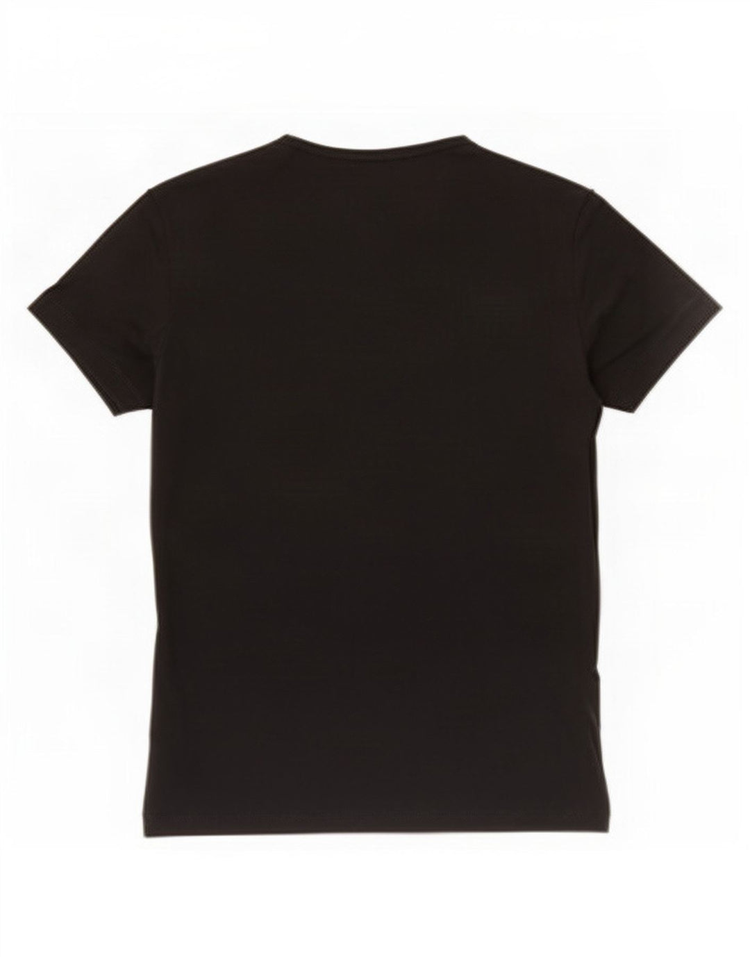 Lacoste Womens T-Shirt Top Size 42 Large Black Cotton