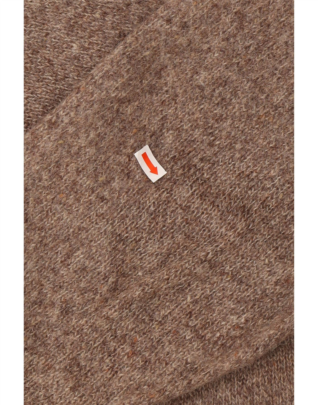 KAPPA Mens Crew Neck Jumper Sweater 2XL Brown Flecked Wool