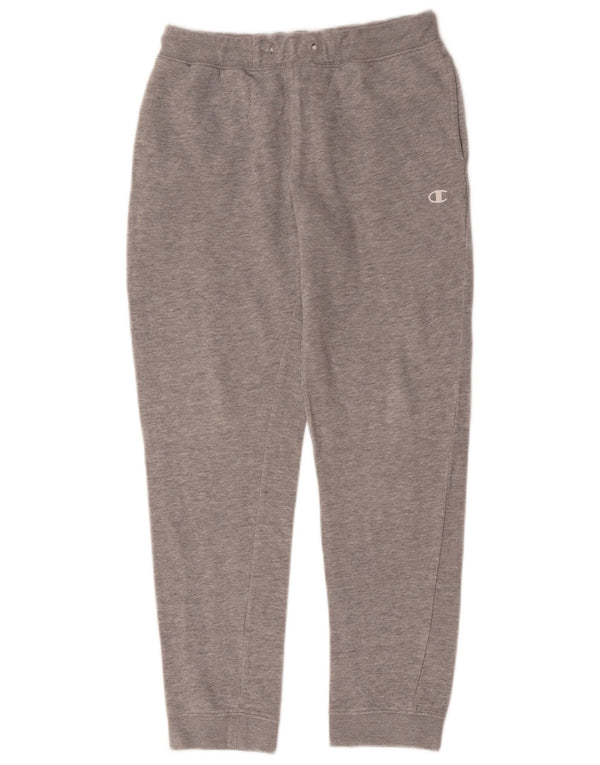 Champion Boys Tracksuit Trousers Joggers 11-12 Years Large  Grey Cotton
