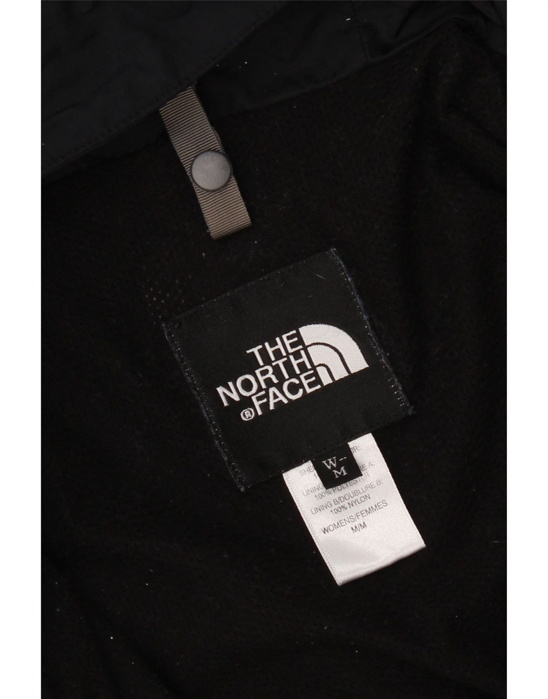 The North Face Womens Hooded Windbreaker Jacket UK 14 Medium Black