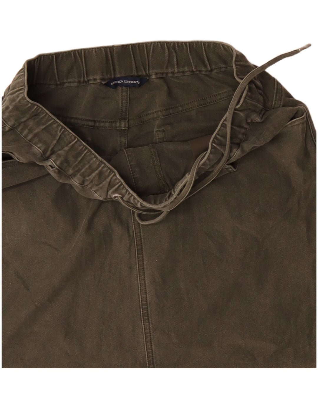 French Connection Womens Mini Skirt W30 Medium Khaki Cotton
