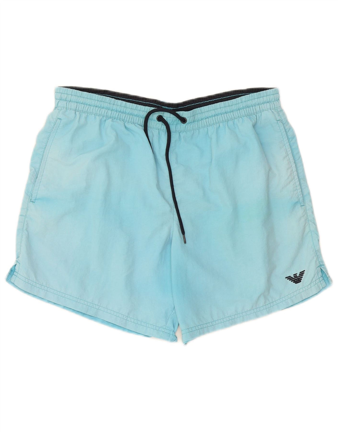 Emporio Armani Mens Swimming Shorts Medium Blue