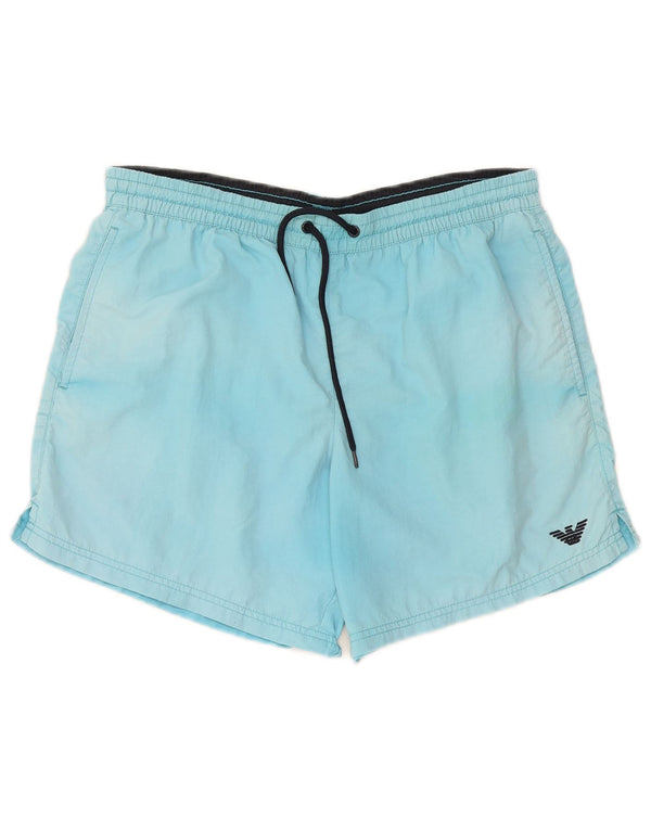 Emporio Armani Mens Swimming Shorts Medium Blue
