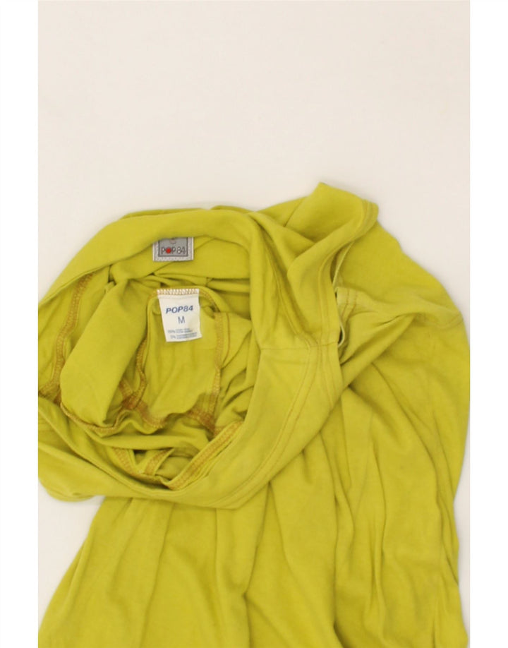 POP 84 Womens Sleeveless Sheath Dress UK 12 Medium Yellow Cotton Vintage POP 84 and Second-Hand POP 84 from Messina Hembry 