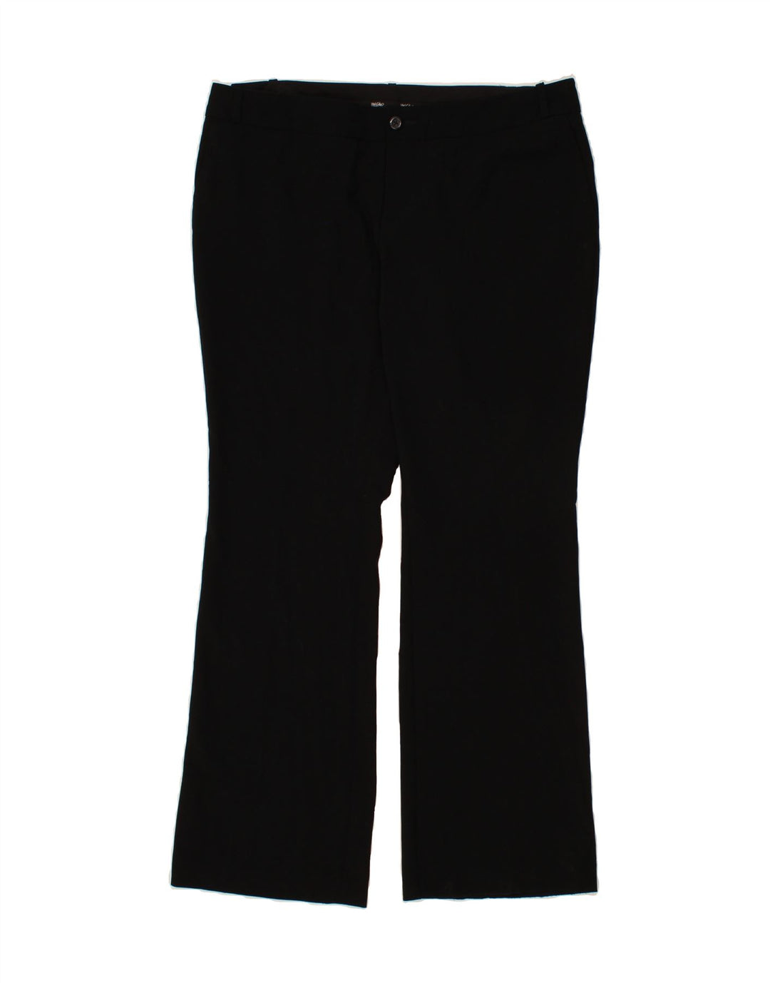 MOSSIMO Womens Bootcut Chino Trousers US 16 2XL W36 L32 Black Polyester Vintage Mossimo and Second-Hand Mossimo from Messina Hembry 