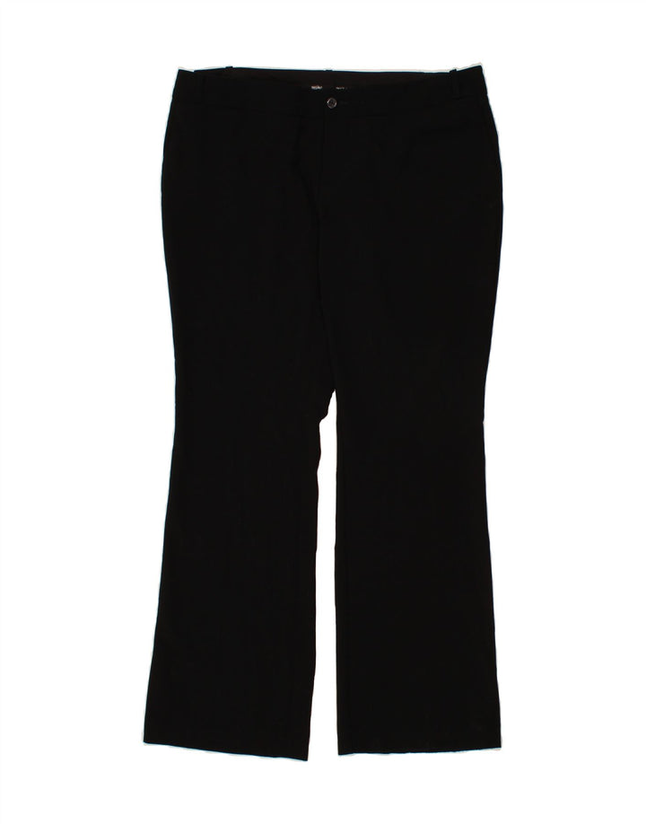 MOSSIMO Womens Bootcut Chino Trousers US 16 2XL W36 L32 Black Polyester Vintage Mossimo and Second-Hand Mossimo from Messina Hembry 