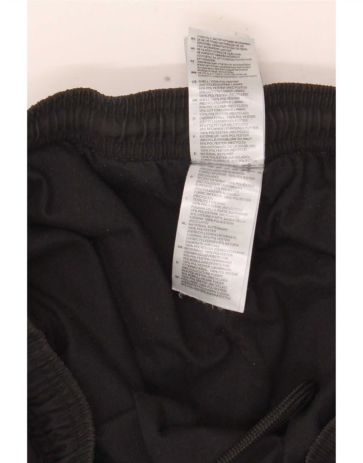 Adidas Mens Tracksuit Trousers Joggers Large Black Polyester