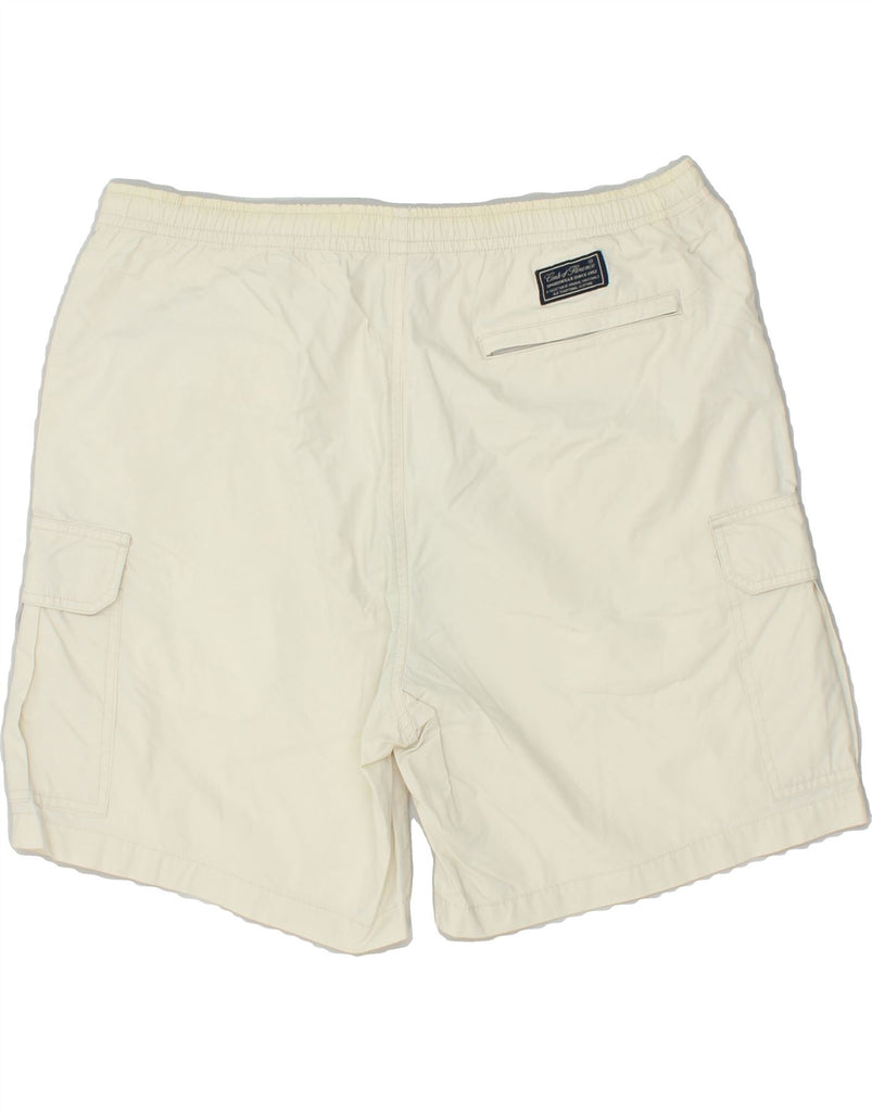 CONTE OF FLORENCE Mens Sport Shorts IT 48 Medium Beige | Vintage Conte of Florence | Thrift | Second-Hand Conte of Florence | Used Clothing | Messina Hembry 