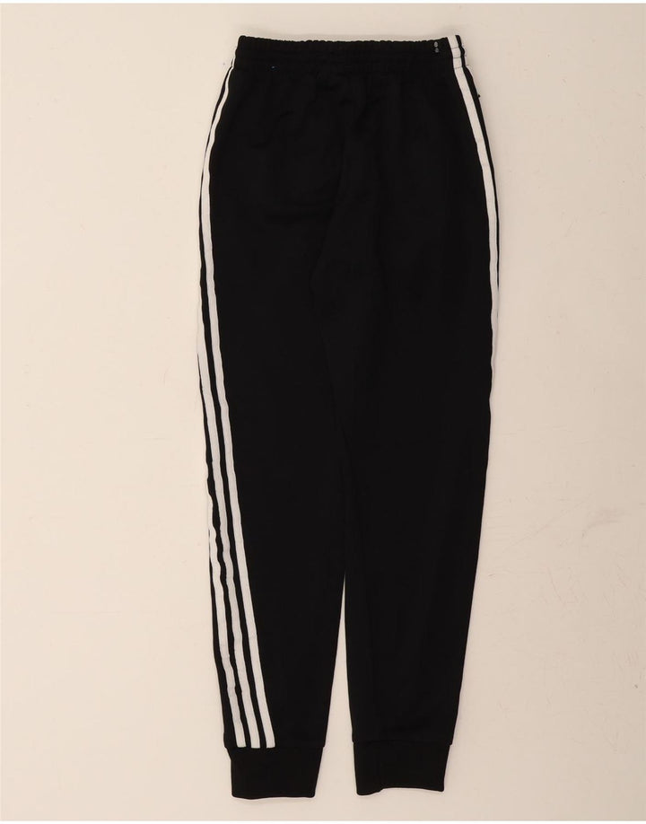 ADIDAS Mens Tracksuit Trousers Joggers Small  Black Polyester Vintage Adidas and Second-Hand Adidas from Messina Hembry 