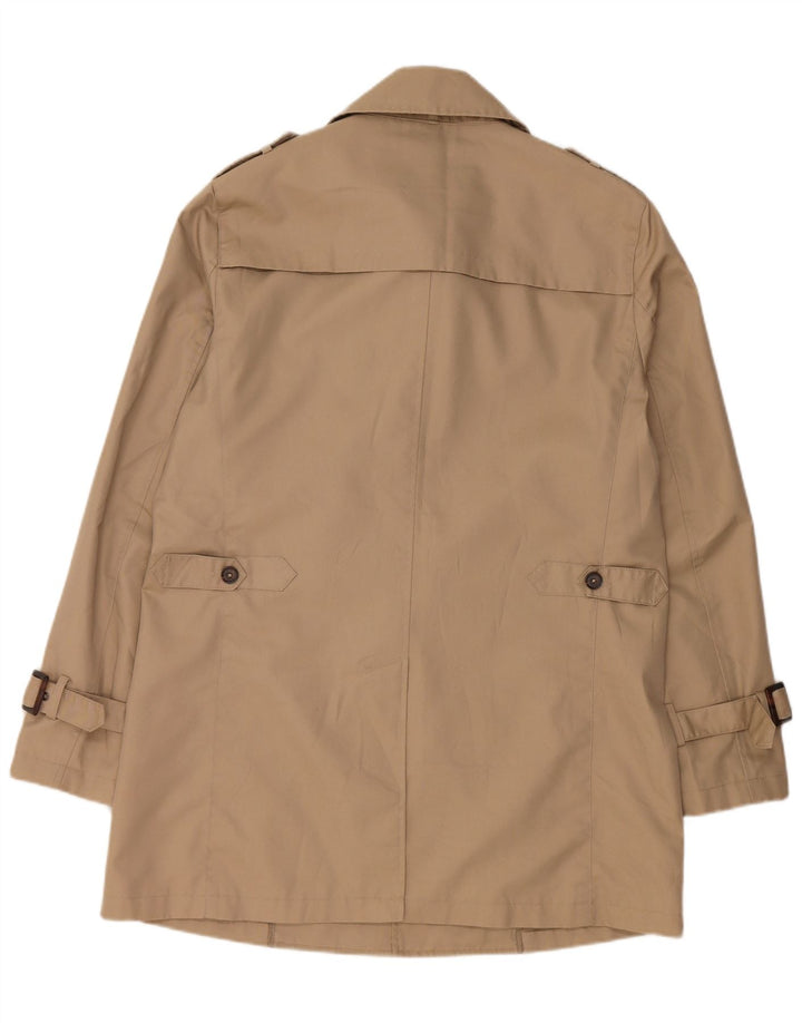 Gutteridge Mens Trench Coat IT 48 Medium Beige Cotton