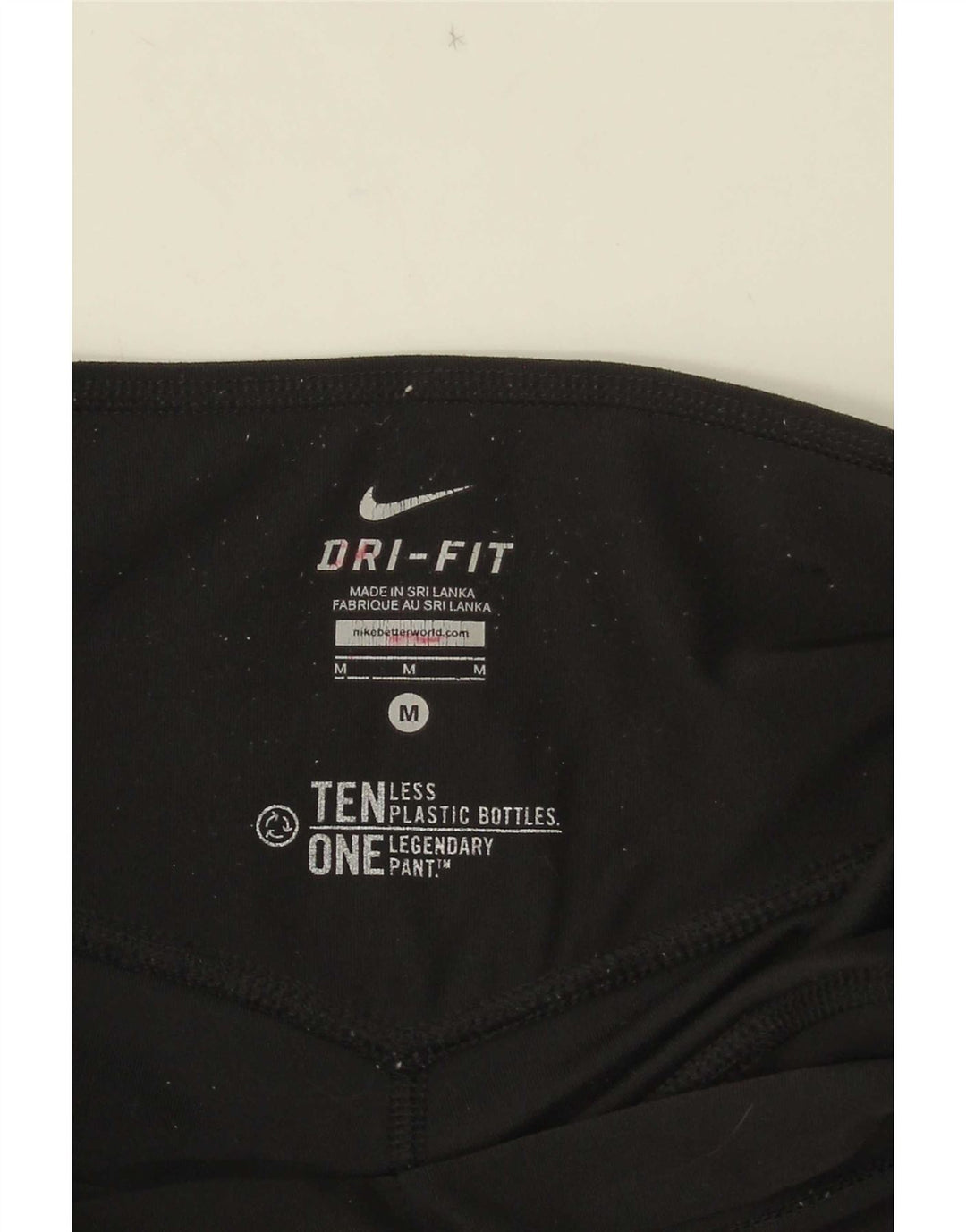 Nike Womens Dri Fit Capri Leggings UK 12 Medium  Black