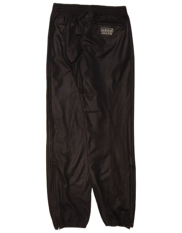 Adidas Mens Chile 62 Tracksuit Trousers Joggers Small  Black Polyester