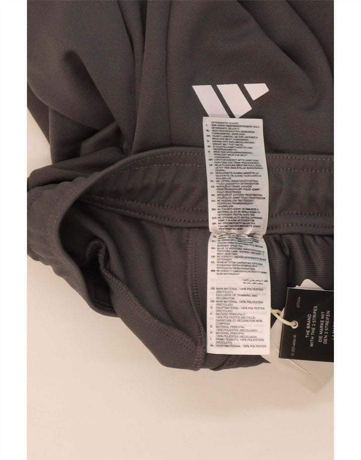 Adidas Mens Aeroready Regular Fit Sport Shorts Medium Grey Polyester