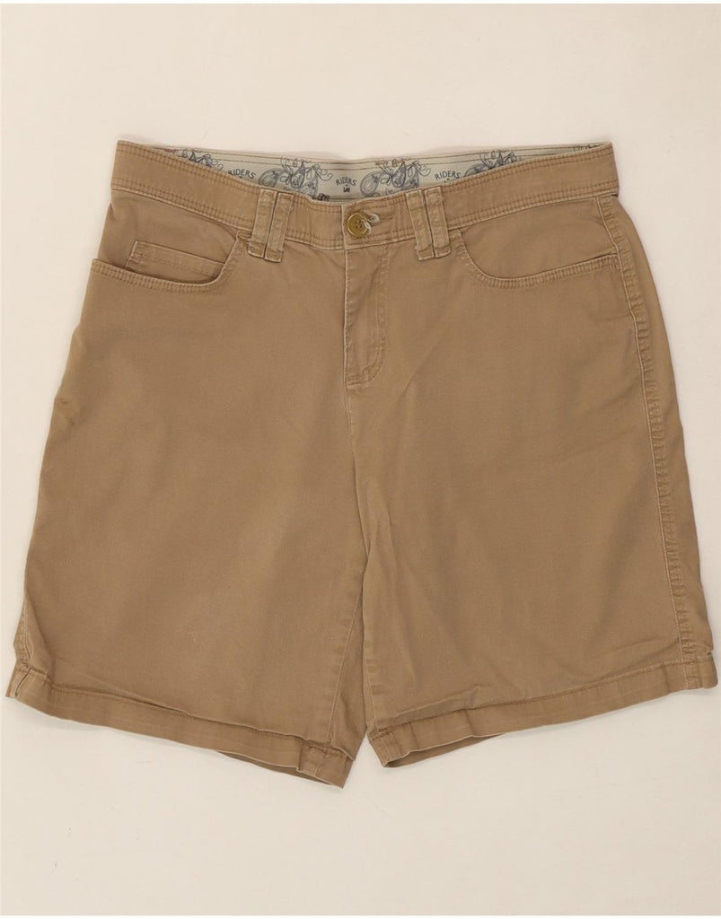LEE Womens Riders Casual Shorts US 8 Medium W30  Beige Cotton Vintage Lee and Second-Hand Lee from Messina Hembry 