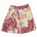 Benetton Womens A-Line Skirt W30 Medium Multicoloured Floral