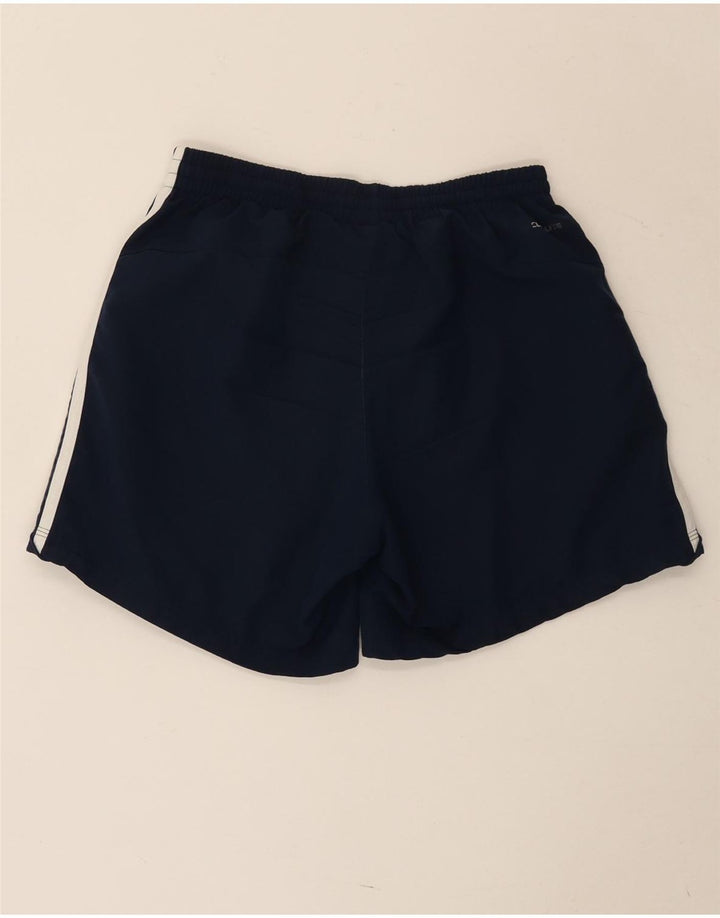 Adidas Mens Climalite Sport Shorts Small  Navy Blue Polyester