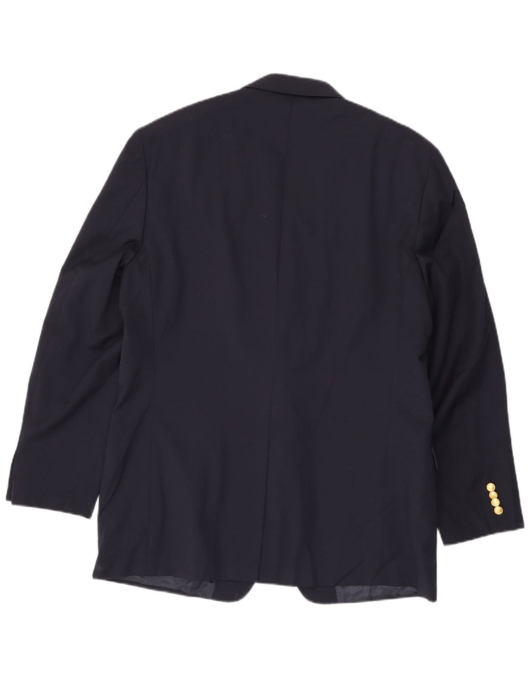 Ralph Lauren Mens 2 Button Blazer Jacket UK 44 XL Navy Blue Wool