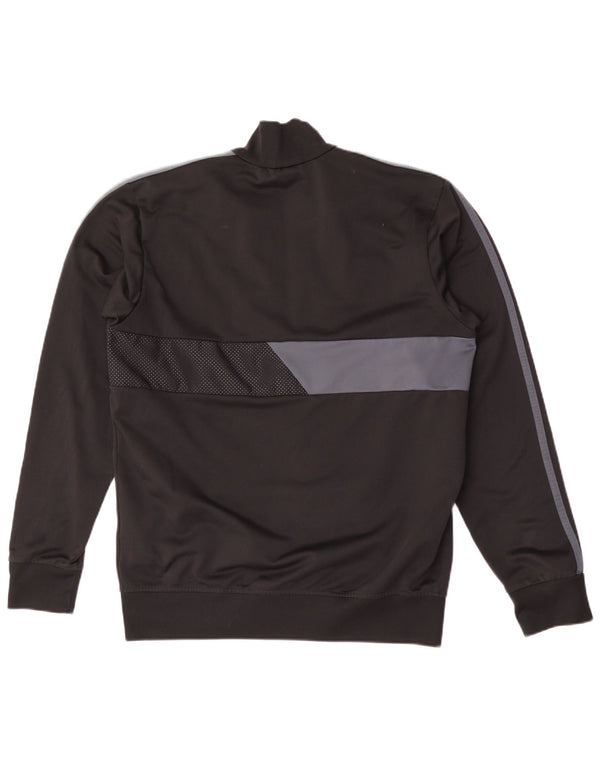 Adidas Mens Tracksuit Top Jacket UK 40/42 Medium Black Colourblock