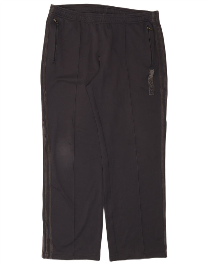 ADIDAS Mens Tracksuit Trousers XL  Grey Cotton