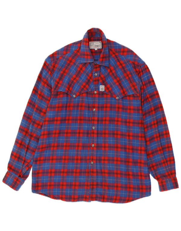 Levi's Mens Flannel Shirt Small Multicoloured Check