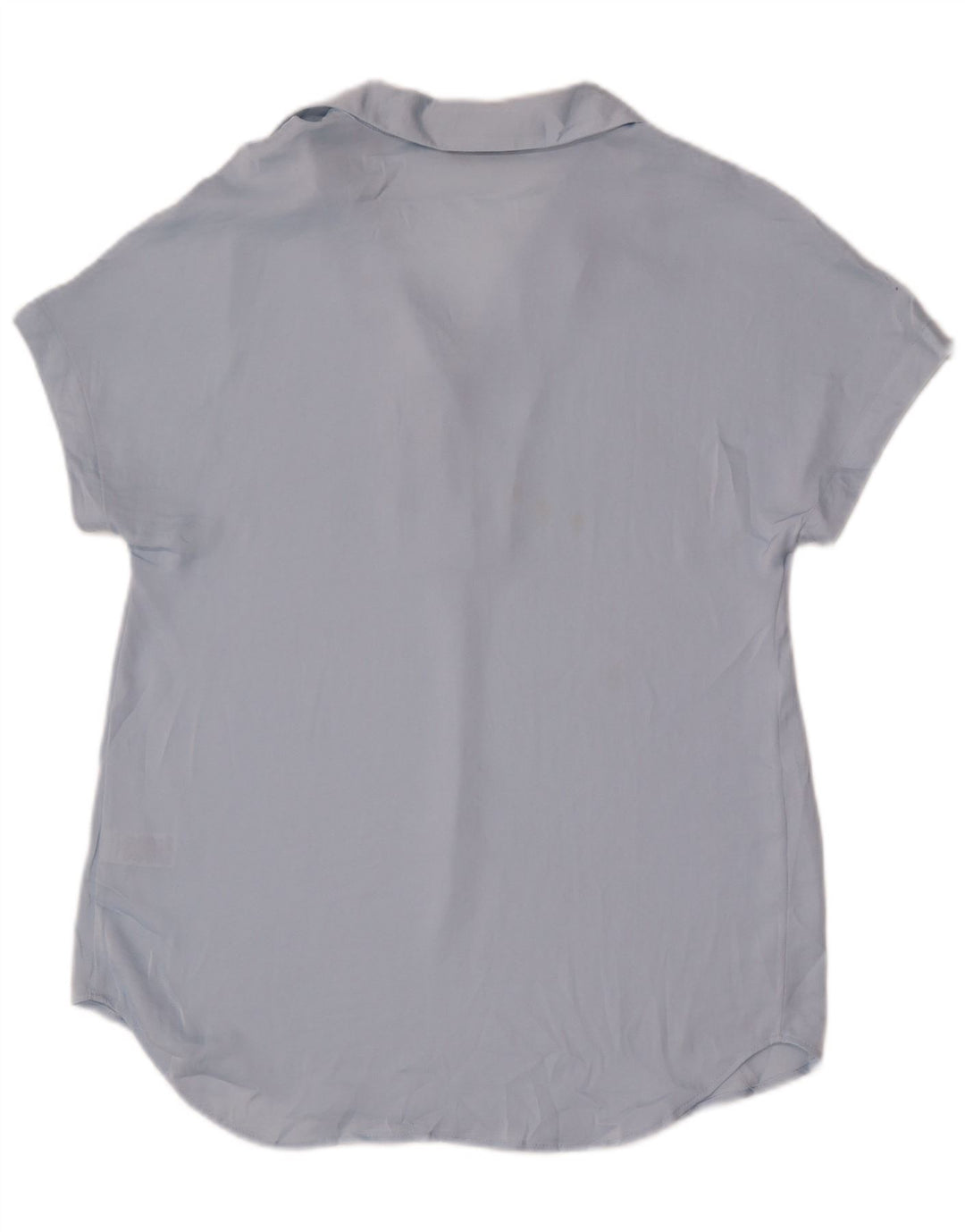 Marks & Spencer Womens Tunic Top UK 8 Small Blue Polyester